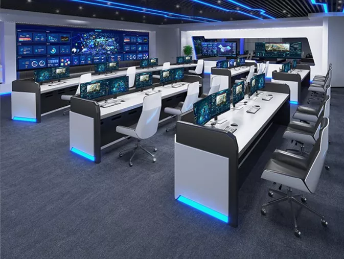 नियंत्रण कक्ष मॉनिटरिंग कंसोल