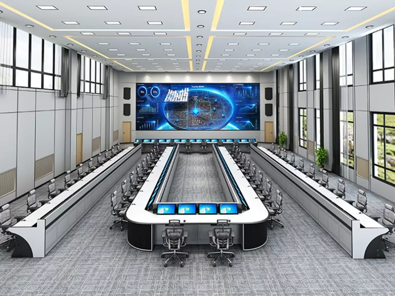 यू-आकार का मॉनिटरिंग कंसोल